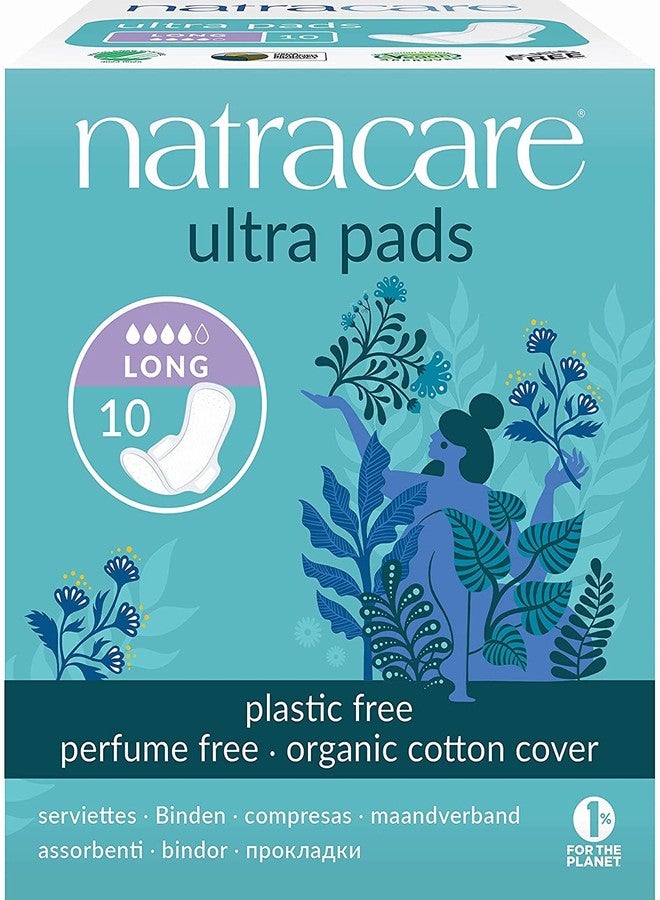 Natracare: Natural Ultra Long Pads With Wings (2 X 10 Ct) - Image 4